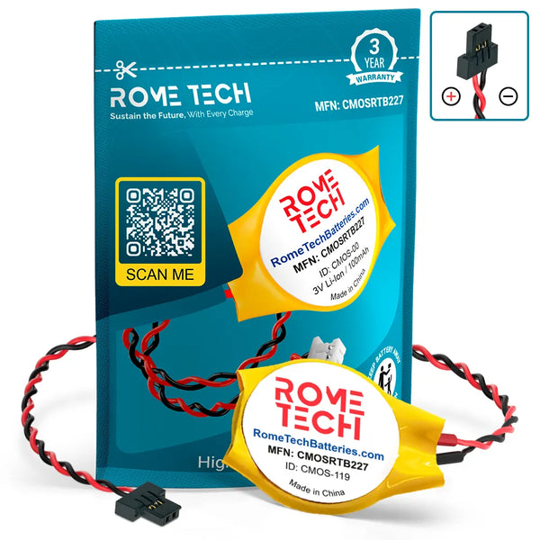 RTC CMOS Battery for HP Notebook x2 210 G2 Detachable PC