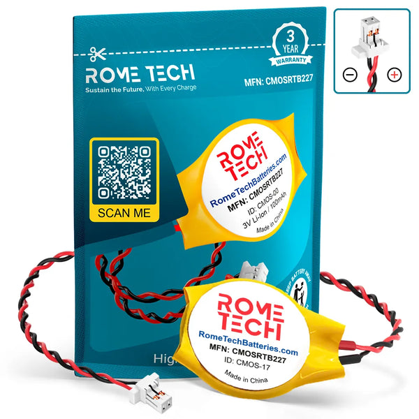 RTC CMOS Battery for Dell Inspiron 11 3169 / P25T / P25T002