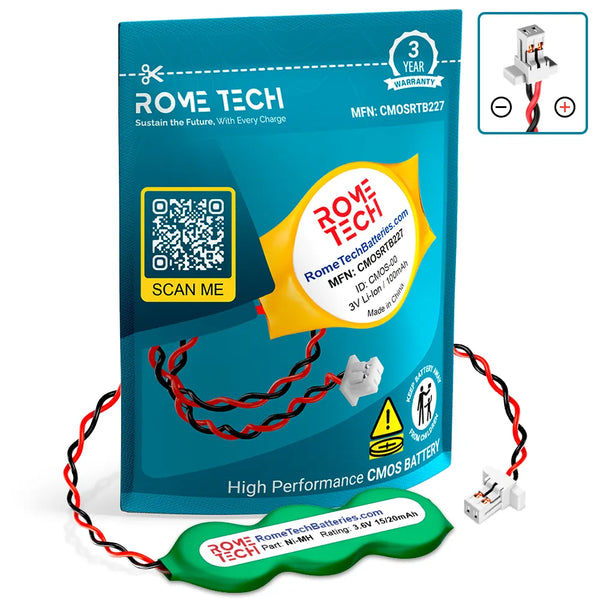RTC CMOS Battery for Motorola Symbol MC9090-GJ0HBAGA2WW