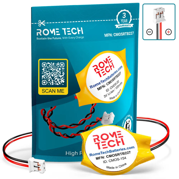 RTC CMOS Battery for DFI SD101/SD103-Q170 Industrial Board