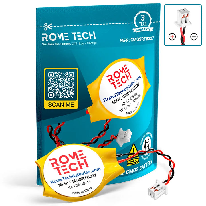 RTC CMOS Battery for HP Pavilion TouchSmart 11-e030sa