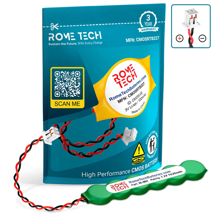 RTC CMOS Battery for Fujitsu LifeBook T4215