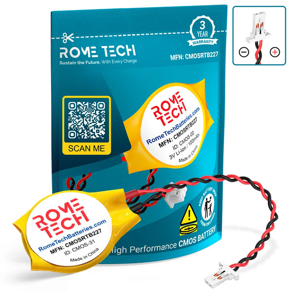 RTC CMOS Battery for Lenovo 14W Gen 2