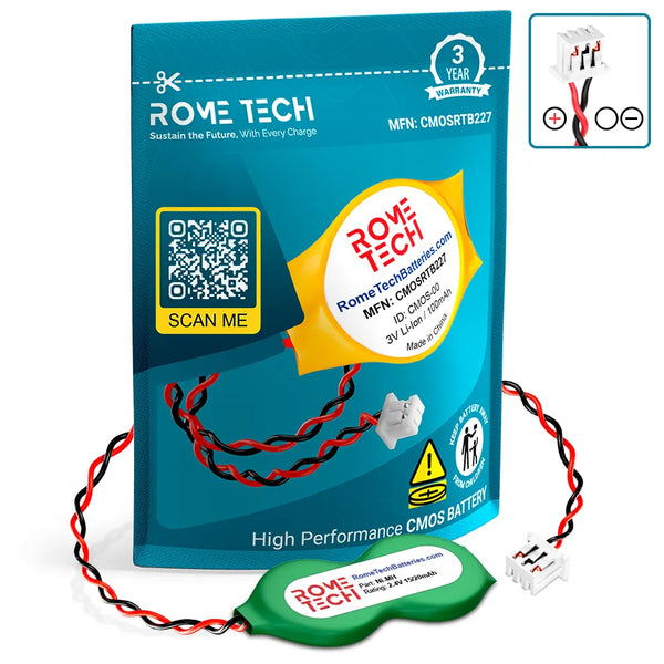 RTC CMOS Battery for Toshiba Portege R200-S2031