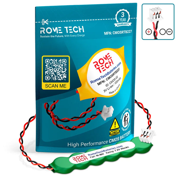 RTC CMOS Battery for Dell Inspiron 8200 / PP01X