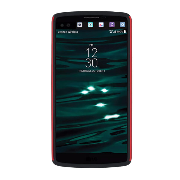 Incipio DualPro 保護性硬質混合手機保護殼適用於 LG V10 - 紅色/黑色