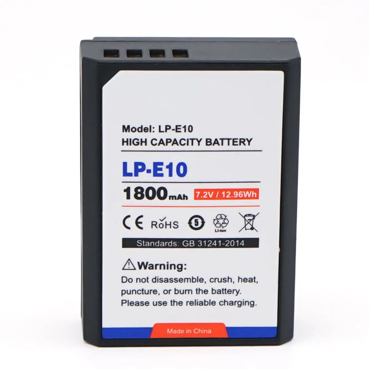 Replacement Battery for Canon EOS Rebel T6 / DS126621 DSLR Camera