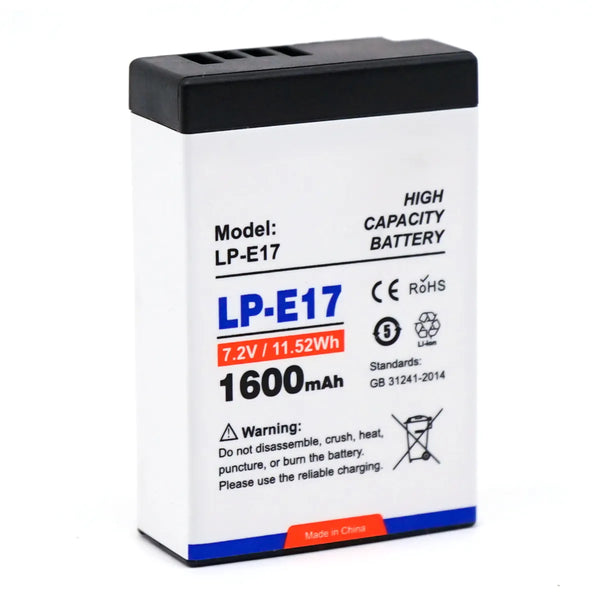 Replacement Battery for Canon EOS Rebel T6i DSLR Camera