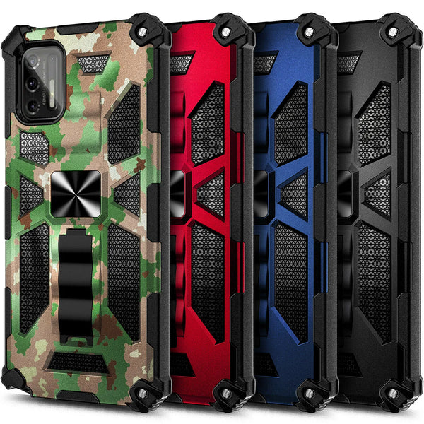 OnePlus Nord N200 5G Armor Case with Kickstand & Magnetic Mount