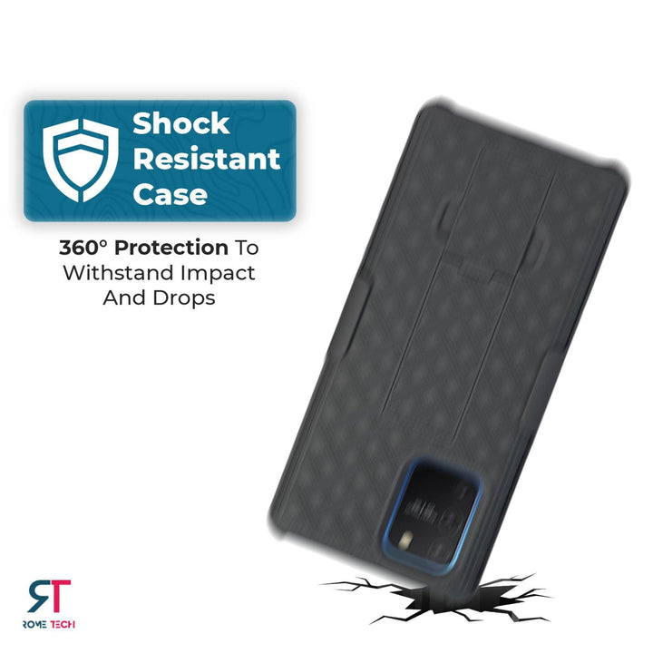 Samsung Galaxy S10 Lite Shell Holster Combo Case freeshipping - Rome Tech Cases