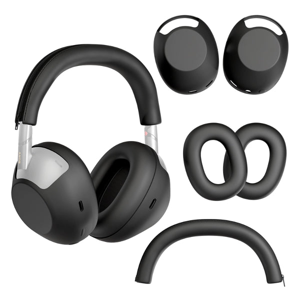 Sony WH-1000XM6 Silicone Headphone Case Protective Cover Skin 3-in-1