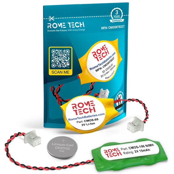 RTC CMOS Battery for Toshiba Tecra 700 Series