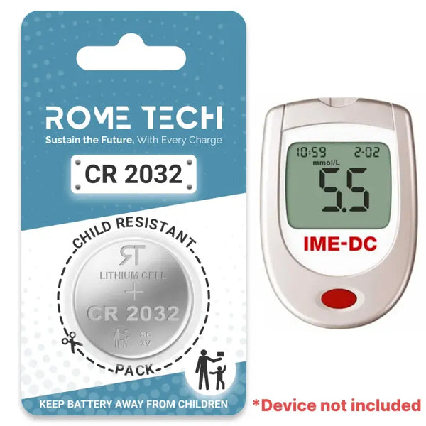 Replacement Battery for IME-DC Blood Glucose Monitor
