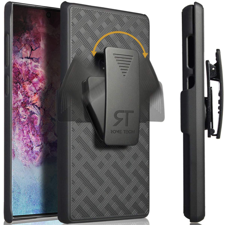 Samsung Galaxy Note 10+ / Note 10+ Plus 5G Shell Holster Combo Case freeshipping - Rome Tech Cases